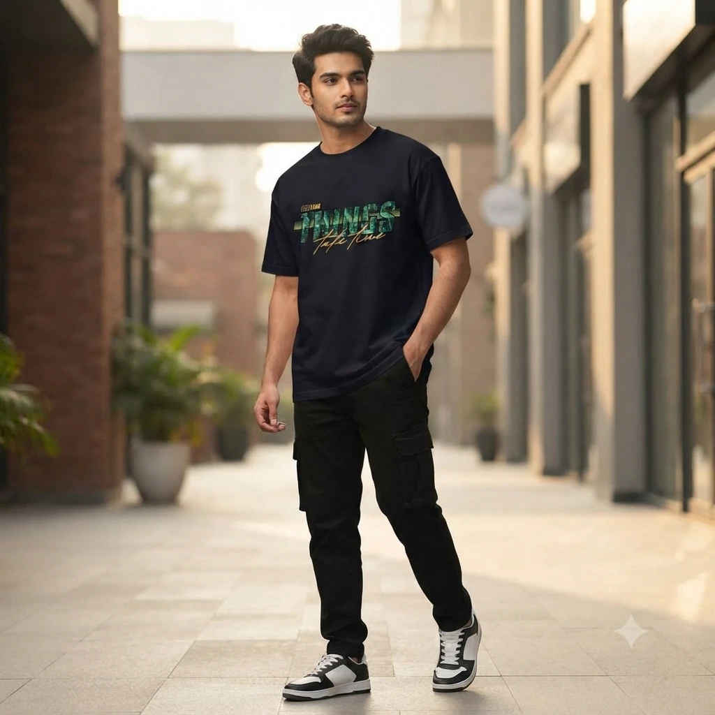 Stylish Drop Shoulder Tshirt
