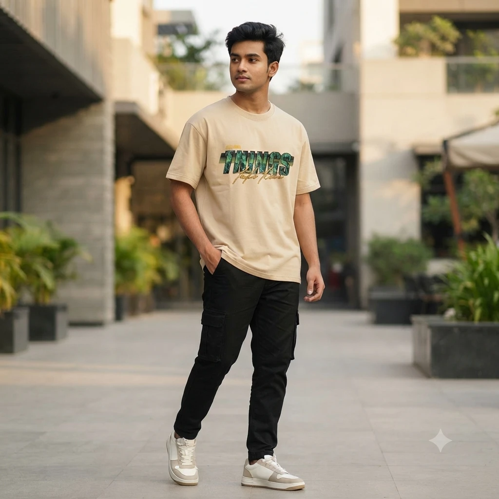 Stylish Drop Shoulder Tshirt
