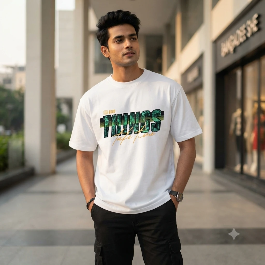 Stylish Drop Shoulder Tshirt