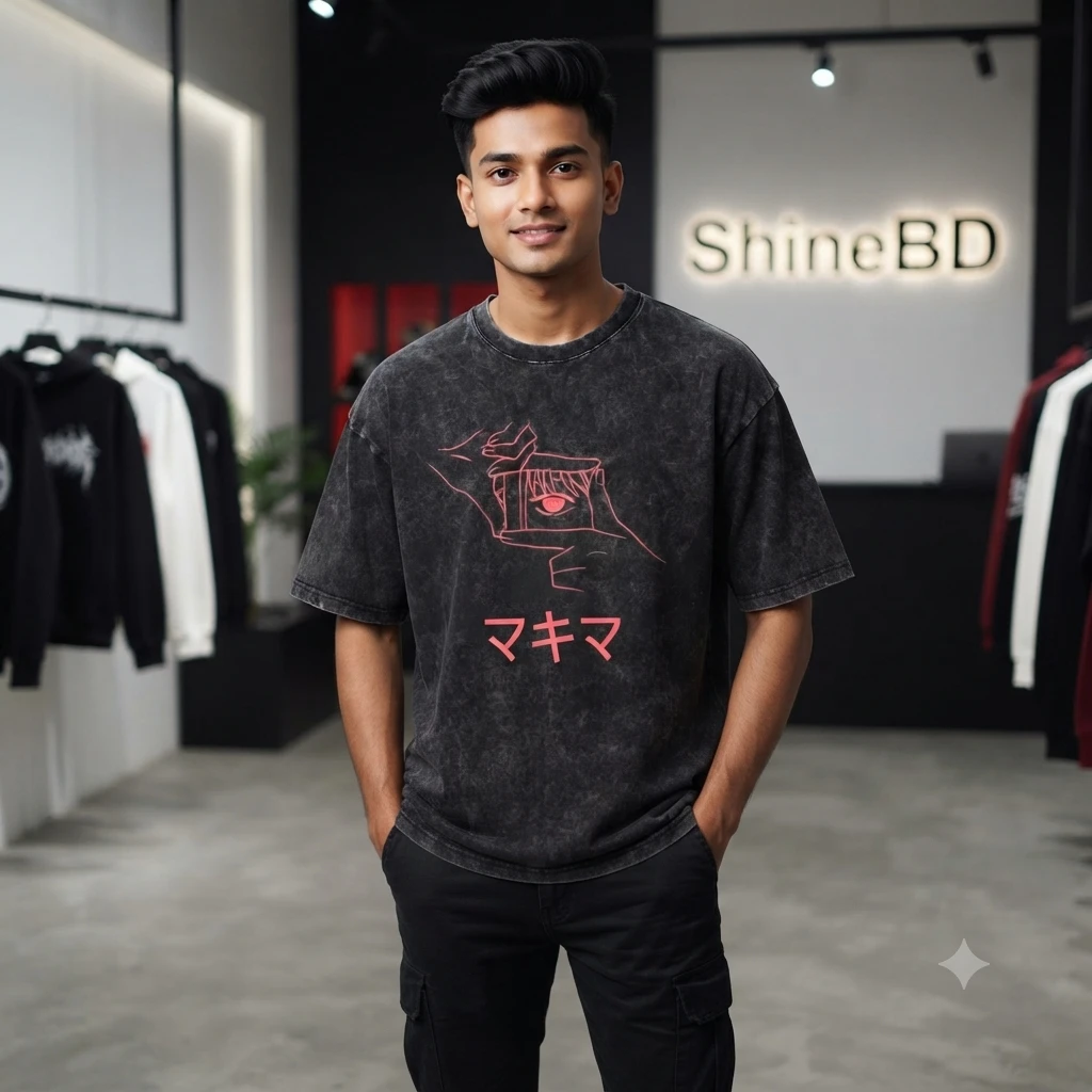 Premium Acid Wash Drop Shoulder TShirt