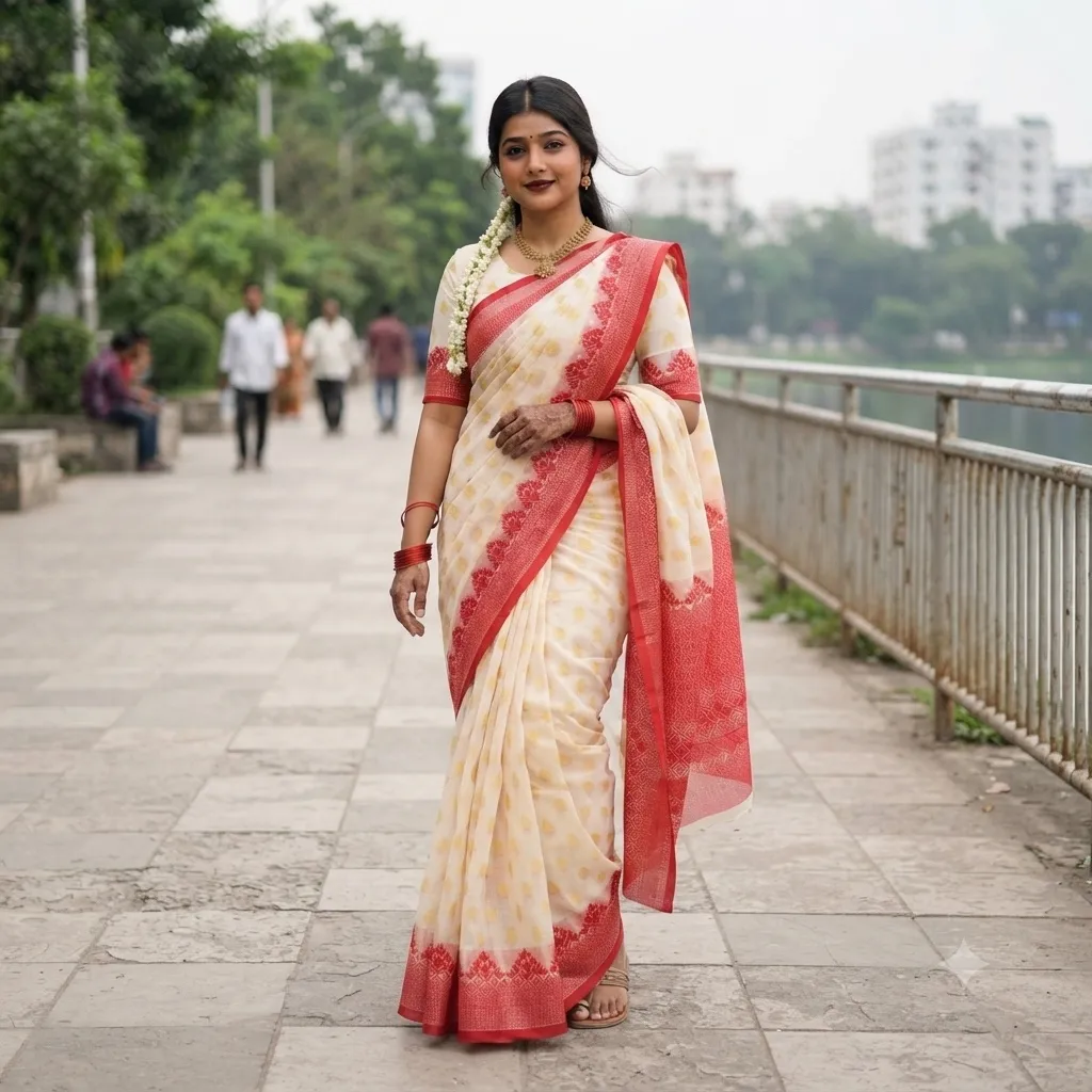 Arunanjali Saree with Matching Blouse Piece