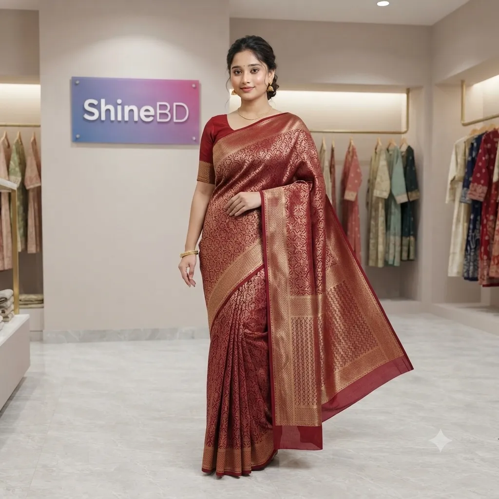 Royal Elegance Benaroshi Katan Saree