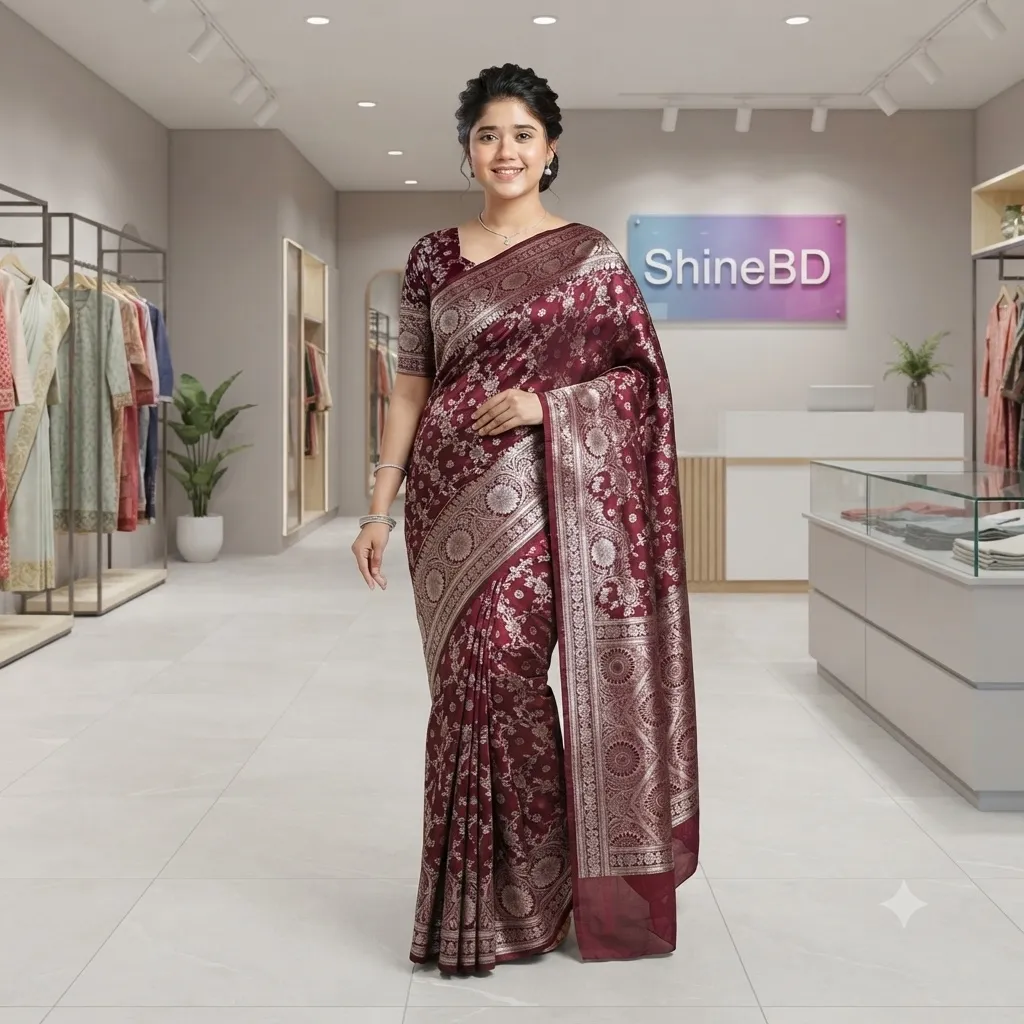 Royal Benaroshi Katan Saree