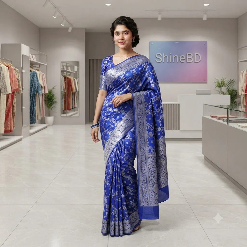 Royal Benaroshi Katan Saree