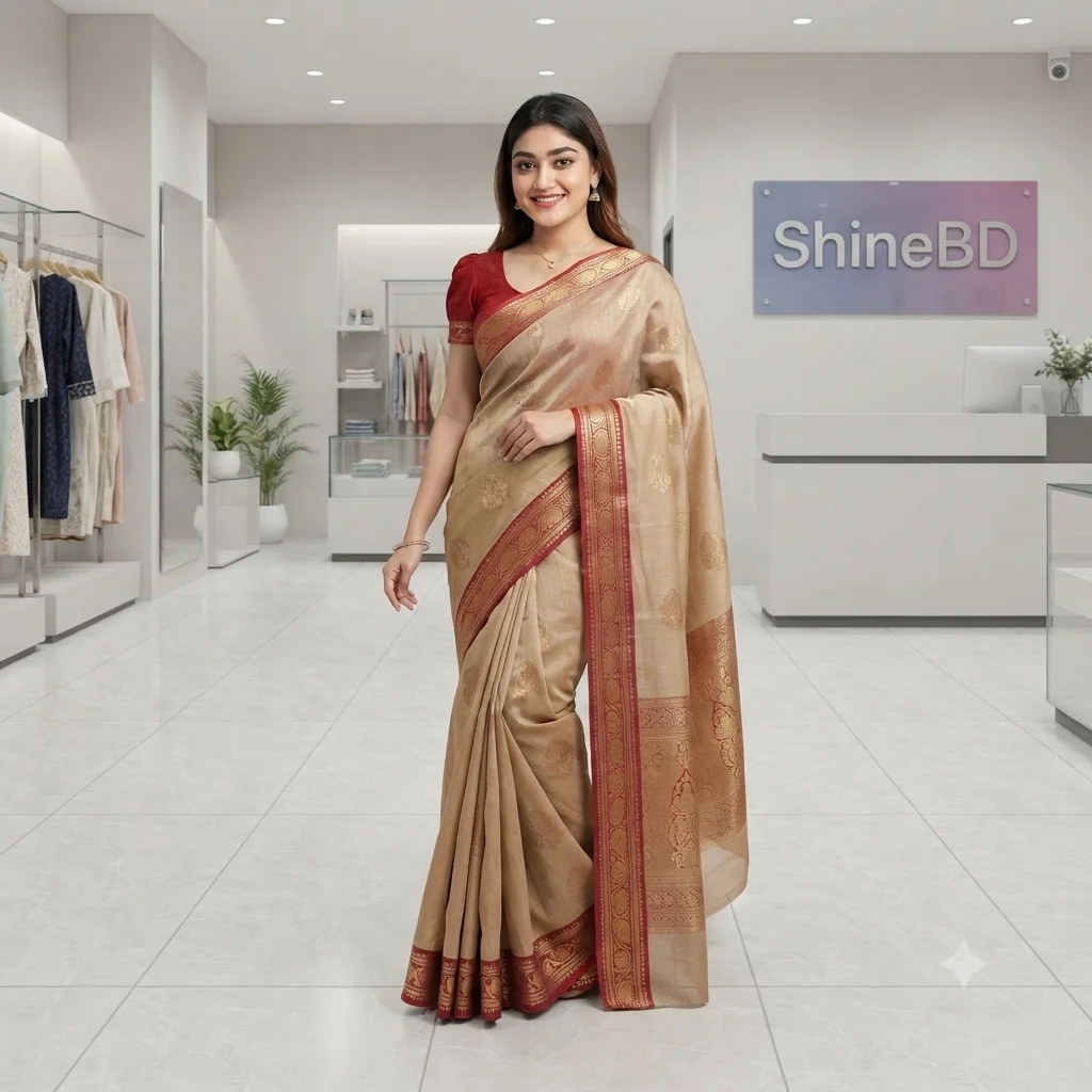 Indian Lama Silk Saree
