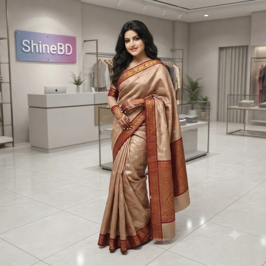 Indian Lama Silk Saree