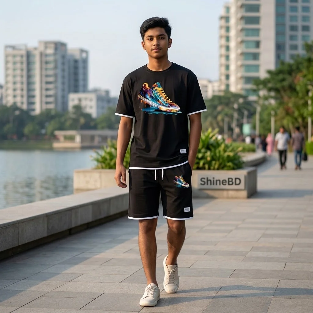 Mash T-Shirt and Short Pant Set