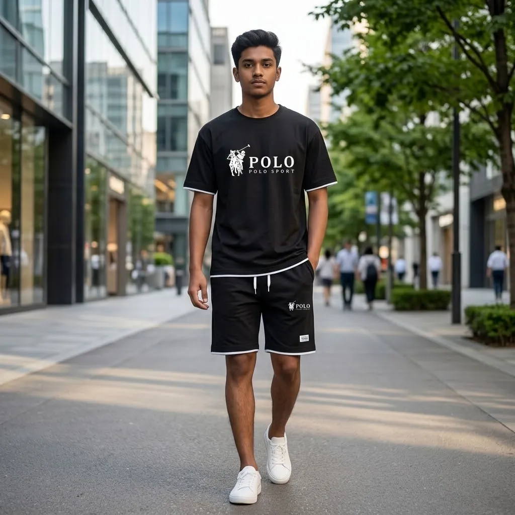 Mash T-Shirt and Short Pant Set