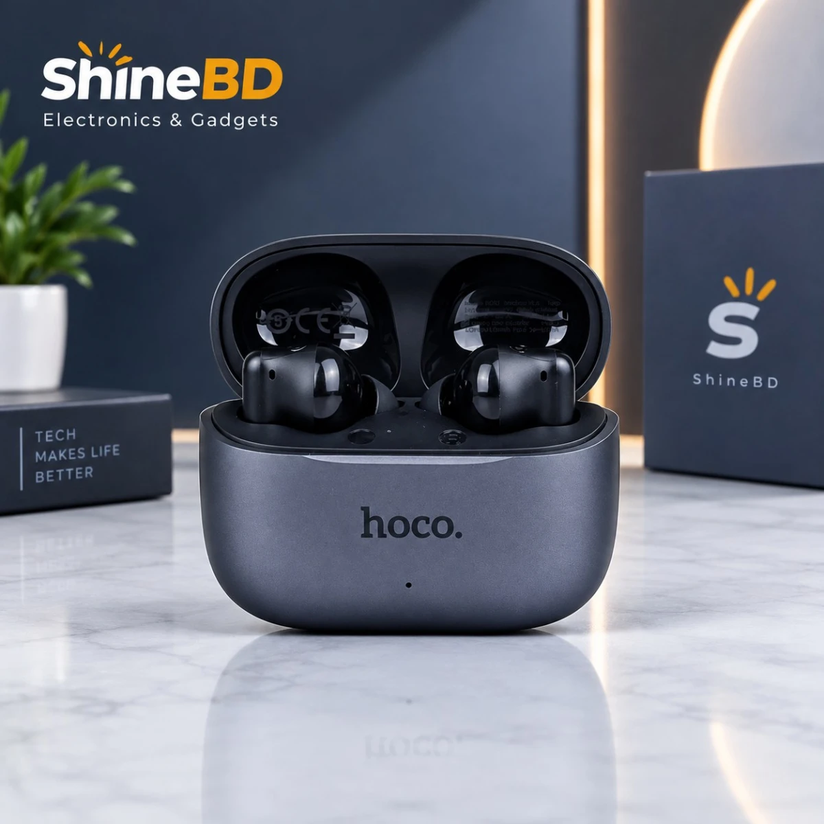 EQ27 Fun AI Translation True Wireless Earbuds – Bluetooth 5.4 ANC & ENC Noise Cancelling Earphones with 134+ Languages Real-Time Translation & 28H Battery