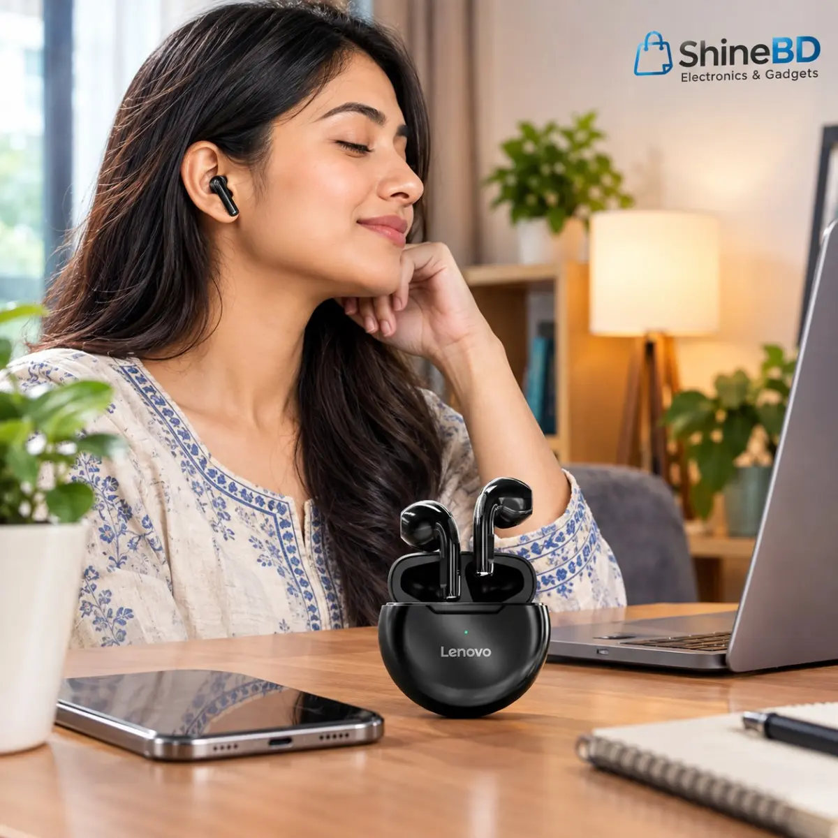 Lenovo HT38 True Wireless Bluetooth Earbuds