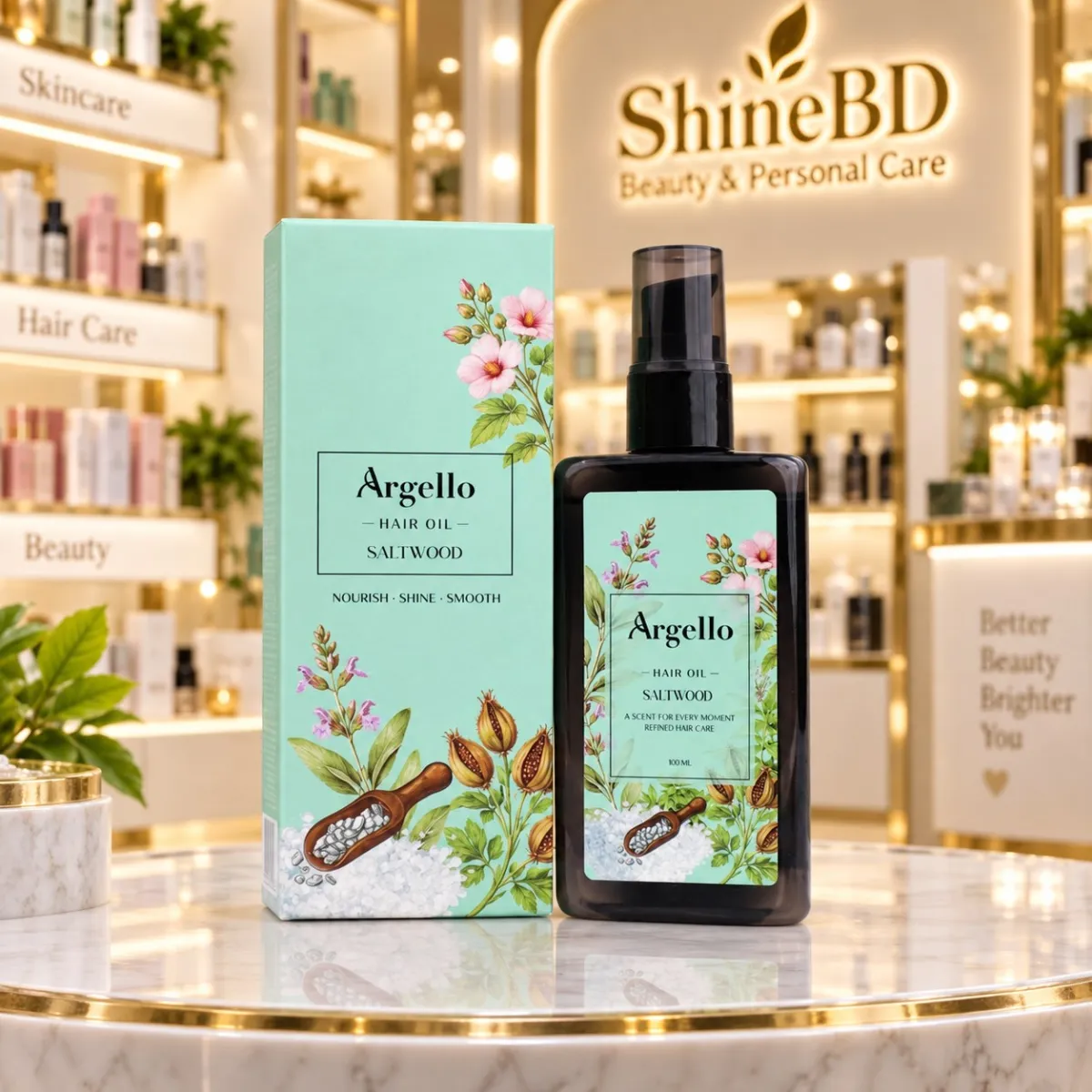 Argello Saltwood Hair Oil
