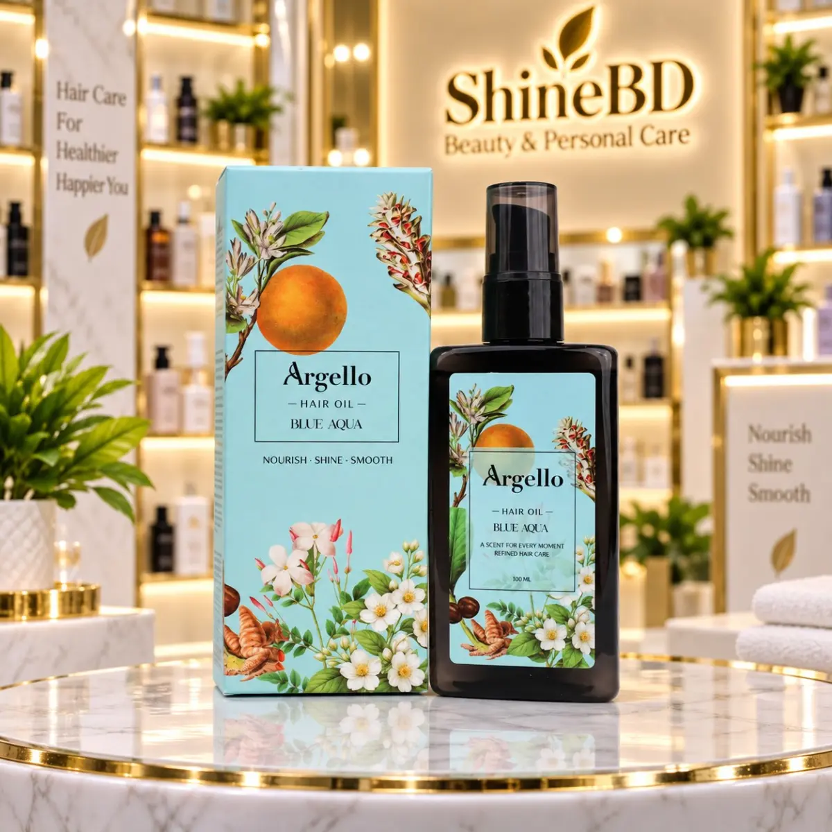 Argello Blue Aqua Hair oil