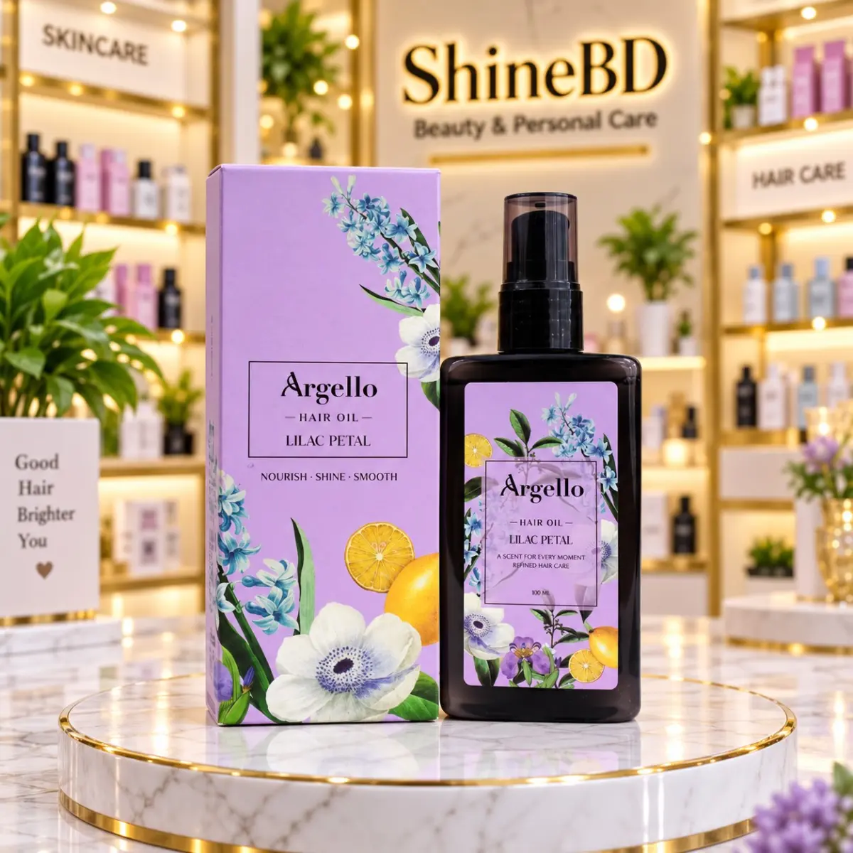 Argello Lilac Petal Hair Oil