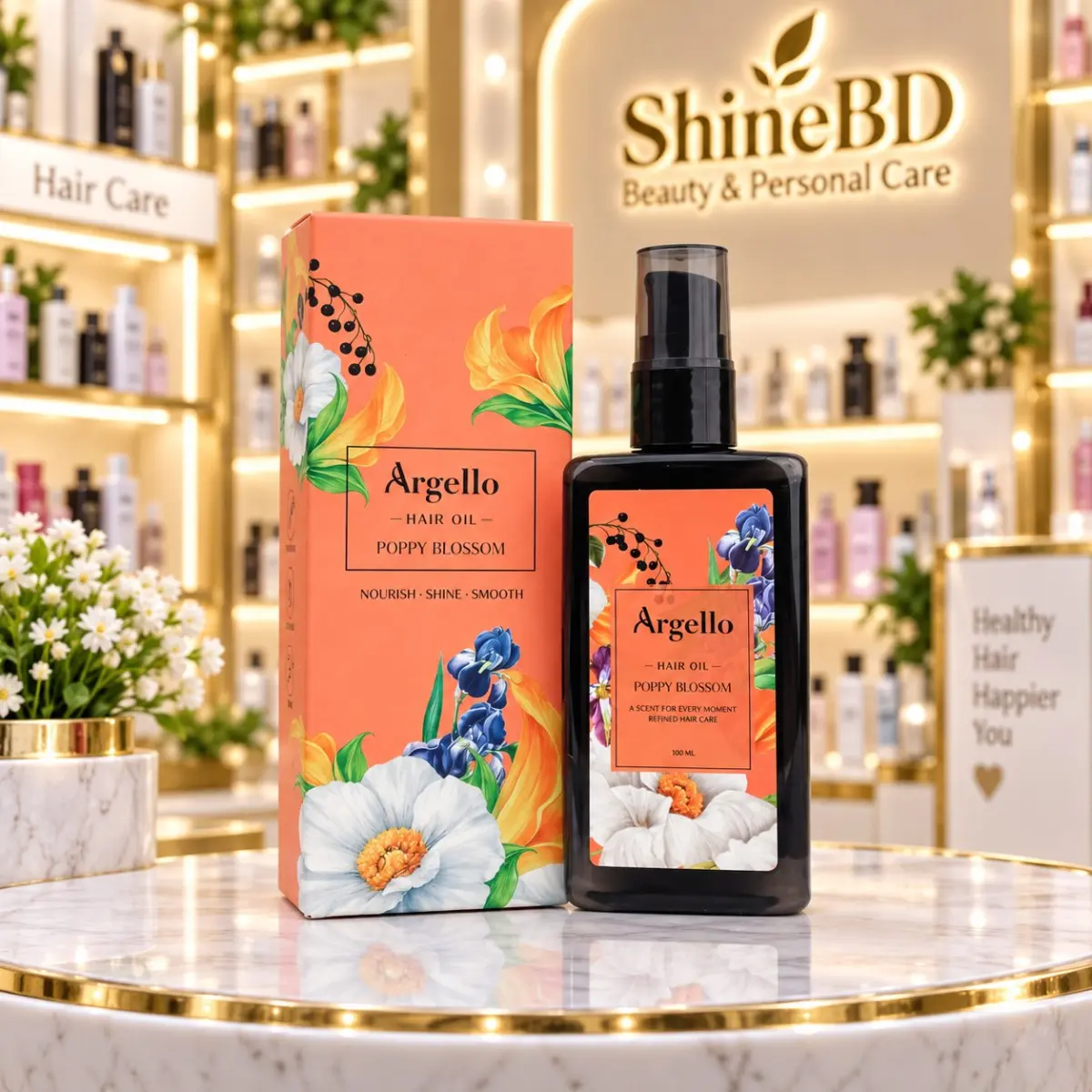 Argello Poppy Blossom Hair Oil
