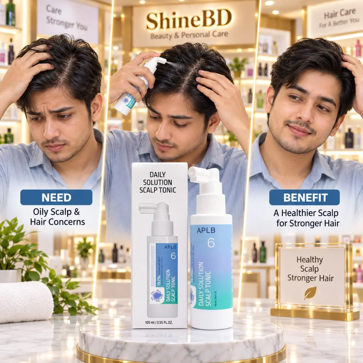 Aplb Daily Solution Scalp Tonic