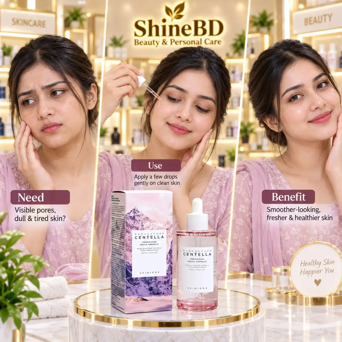 SKIN1004 Madagascar Centella Poremizing Fresh Ampoule