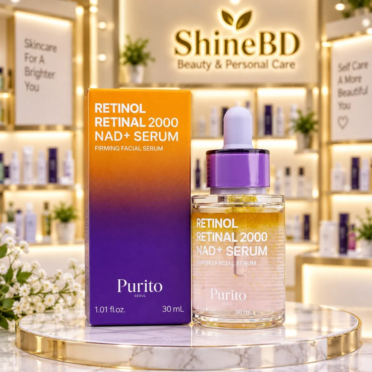 Purito Retinol Retinal 2000 Nad+ Serum