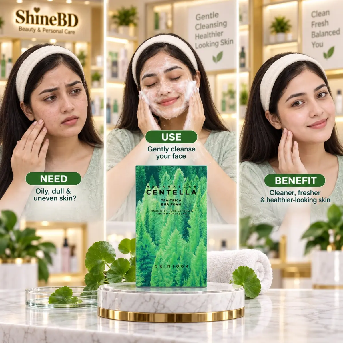 SKIN1004 Madagascar Centella Tea – Trica Bha Foam