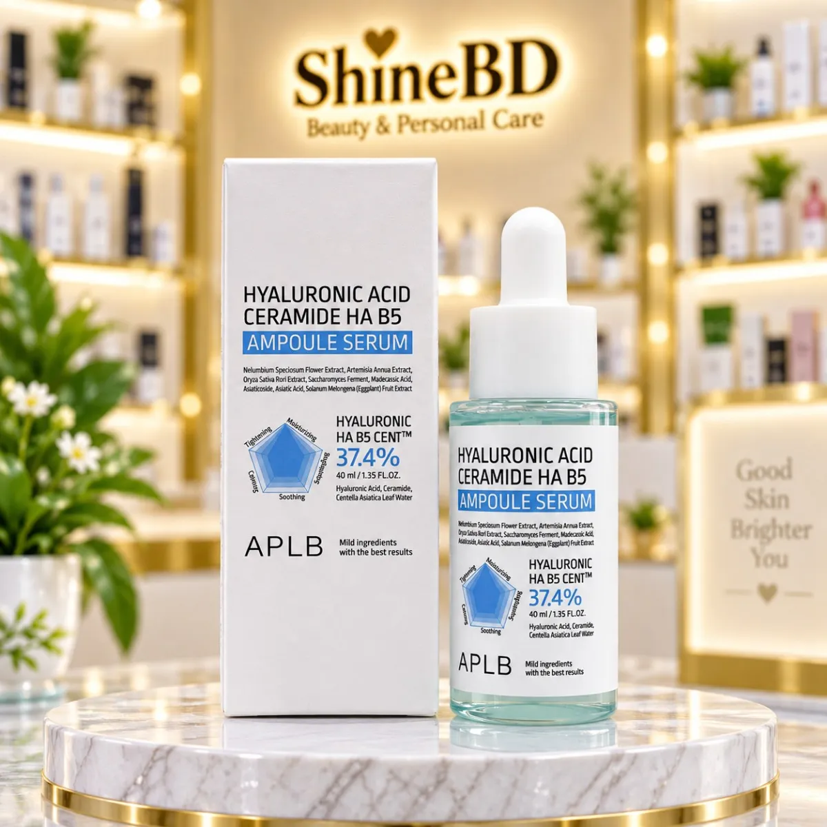 Aplb Hyaluronic Acid Ceramide HA B5 Ampoule Serum