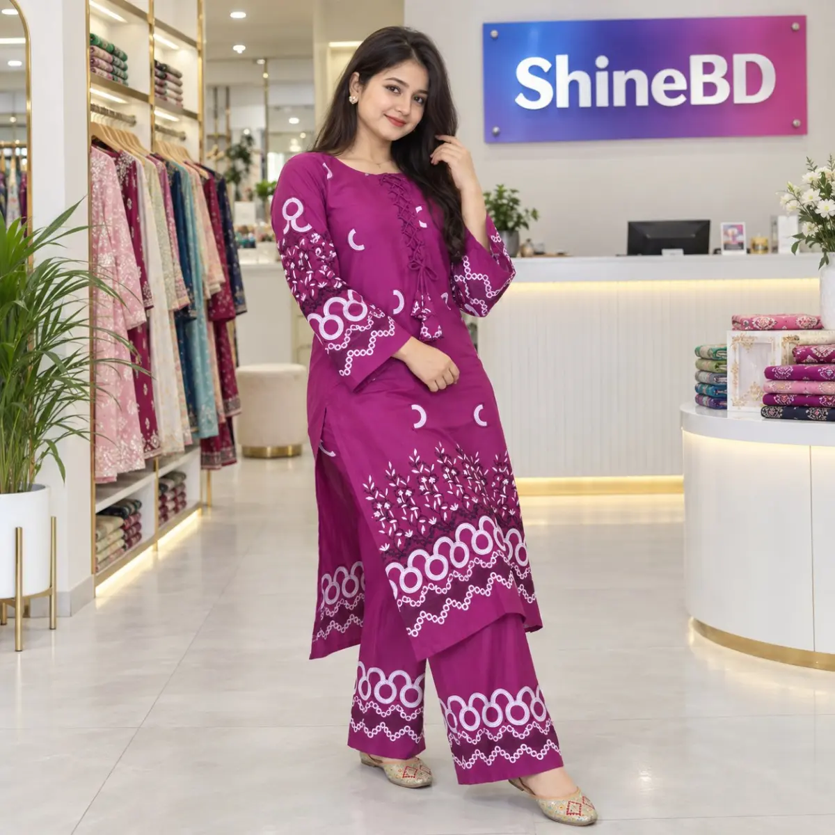 Unique Embroidered Co-Ord Set