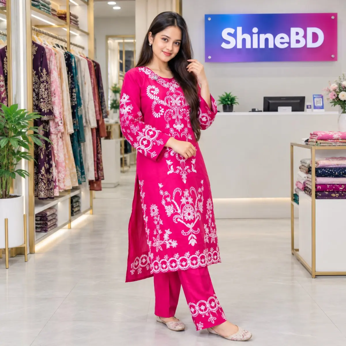 Unique Embroidered Co-Ord Set