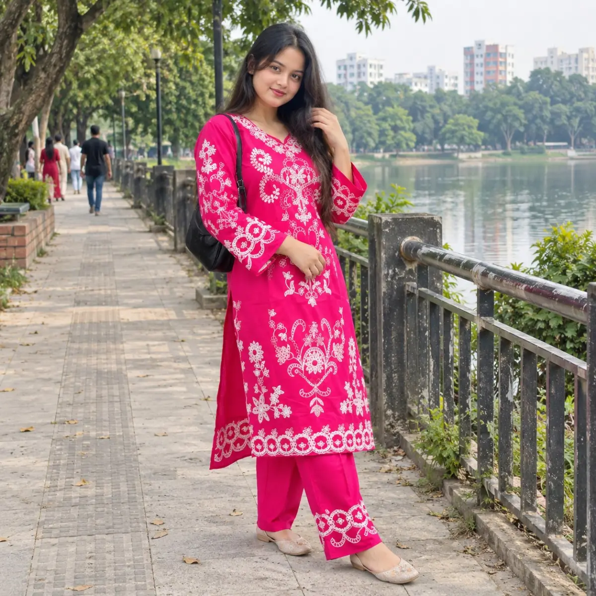 Unique Embroidered Co-Ord Set