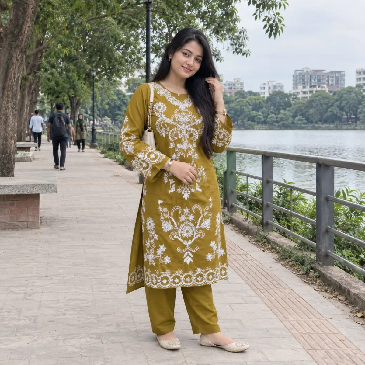 Unique Embroidered Co-Ord Set