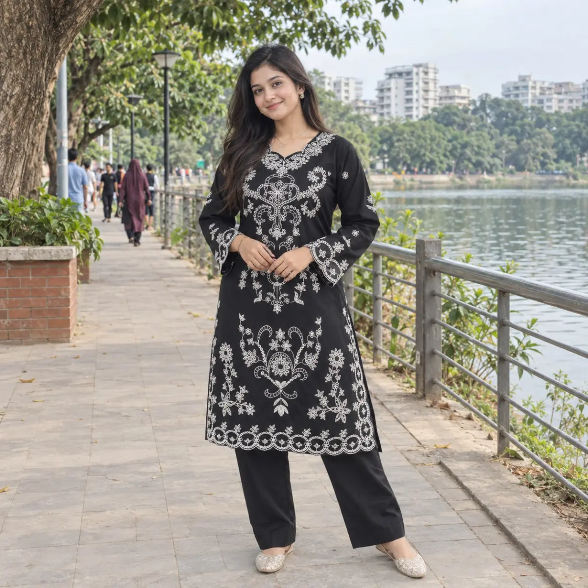 Unique Embroidered Co-Ord Set