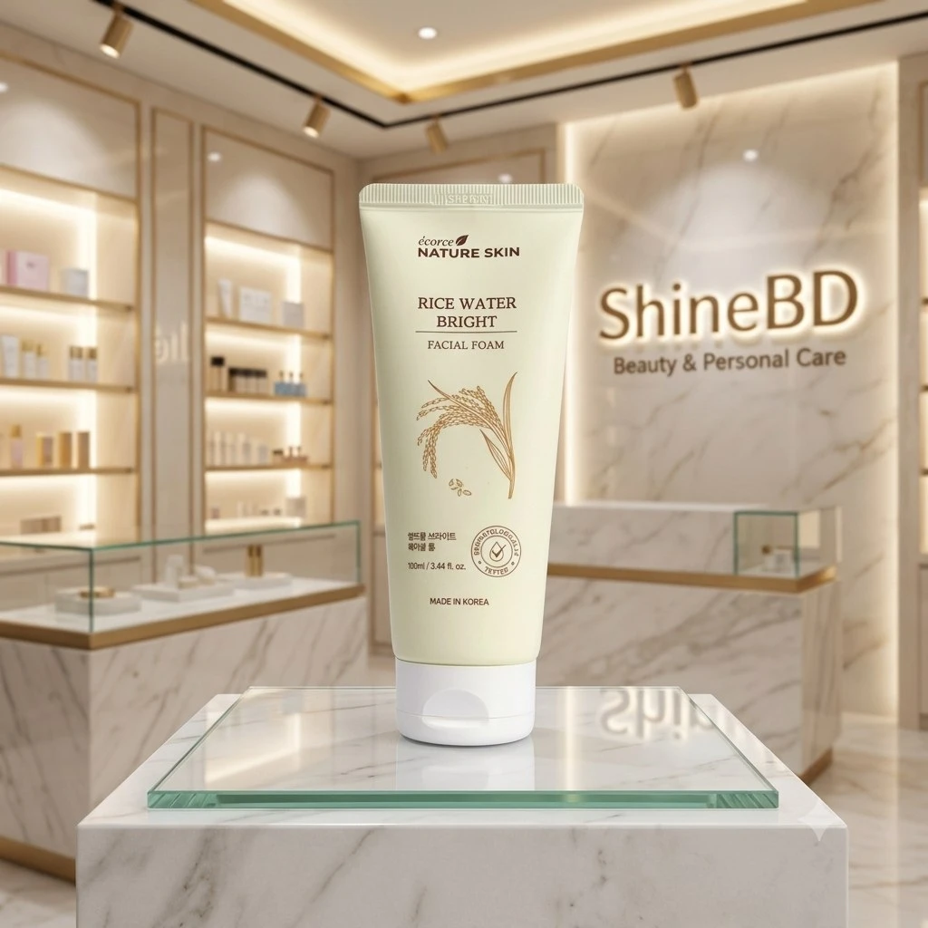 Nature Skin Rice Water Bright Facial Foam