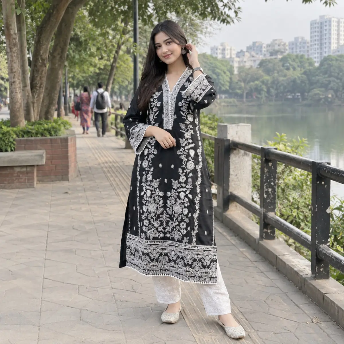Premium Cotton Two Piece
