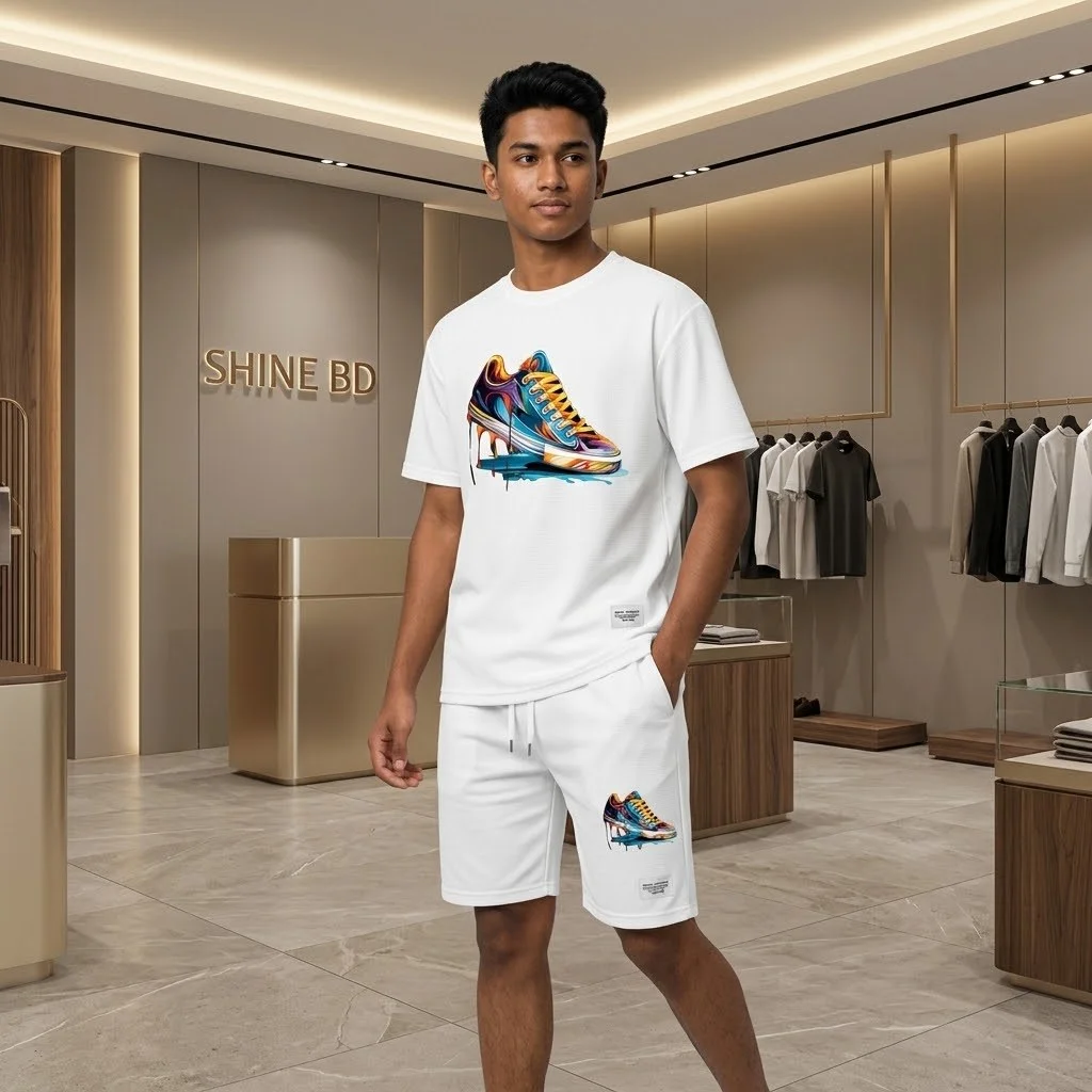 Mash T-Shirt and Short Pant Set