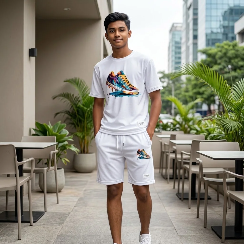 Mash T-Shirt and Short Pant Set