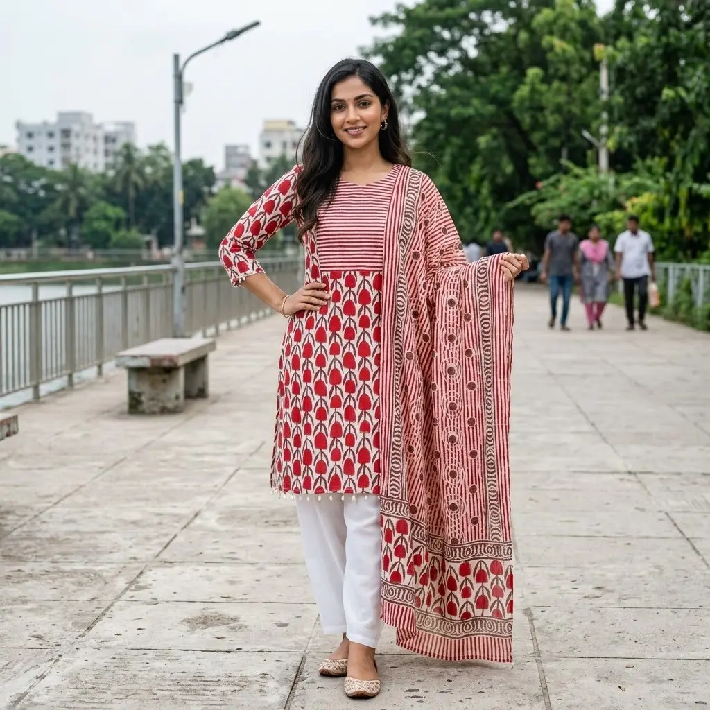ReadyMade Printed Three Piece
