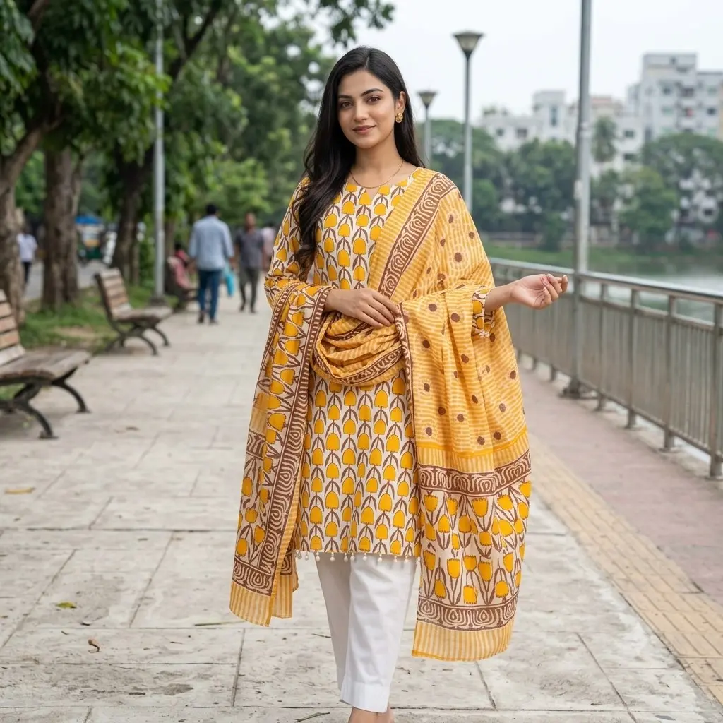 ReadyMade Printed Three Piece