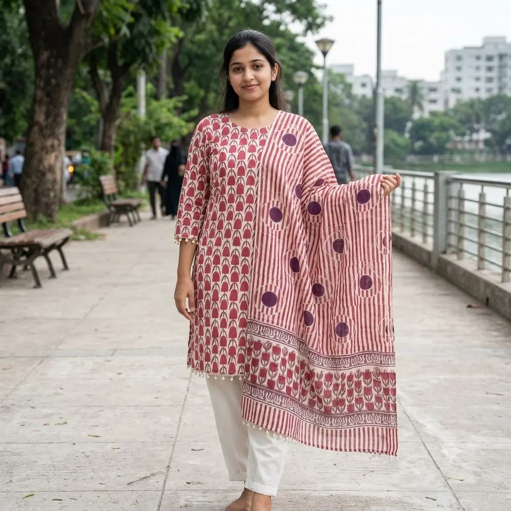 ReadyMade Printed Three Piece