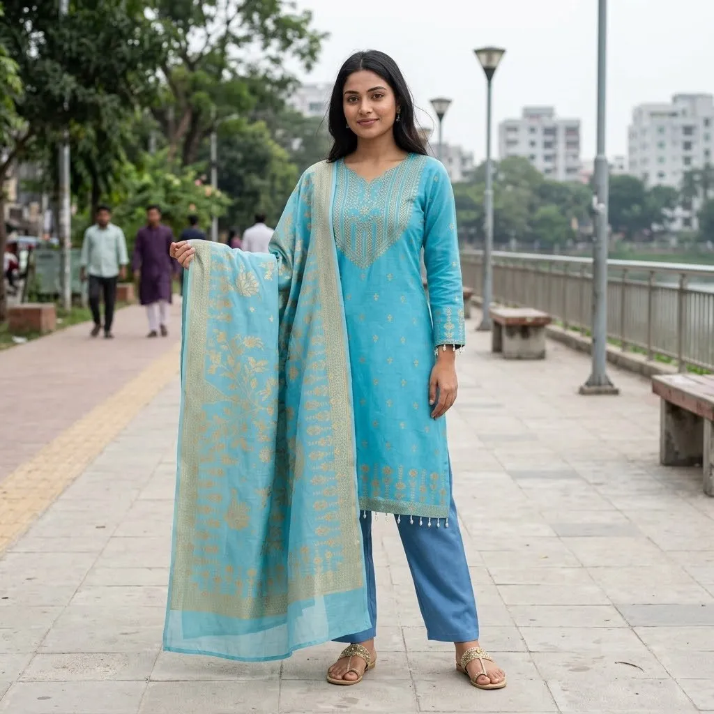 ReadyMade Printed Three Piece