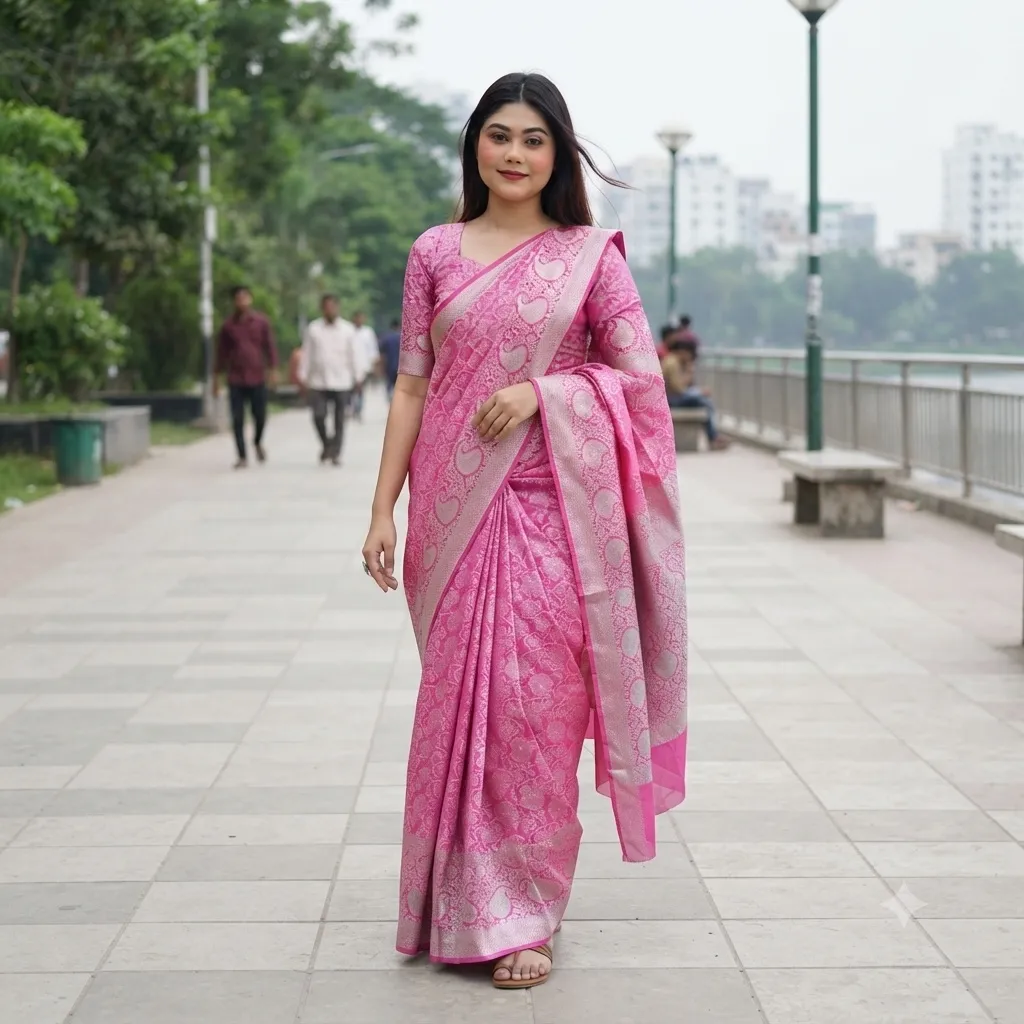 Kanjivaram katan Sharee