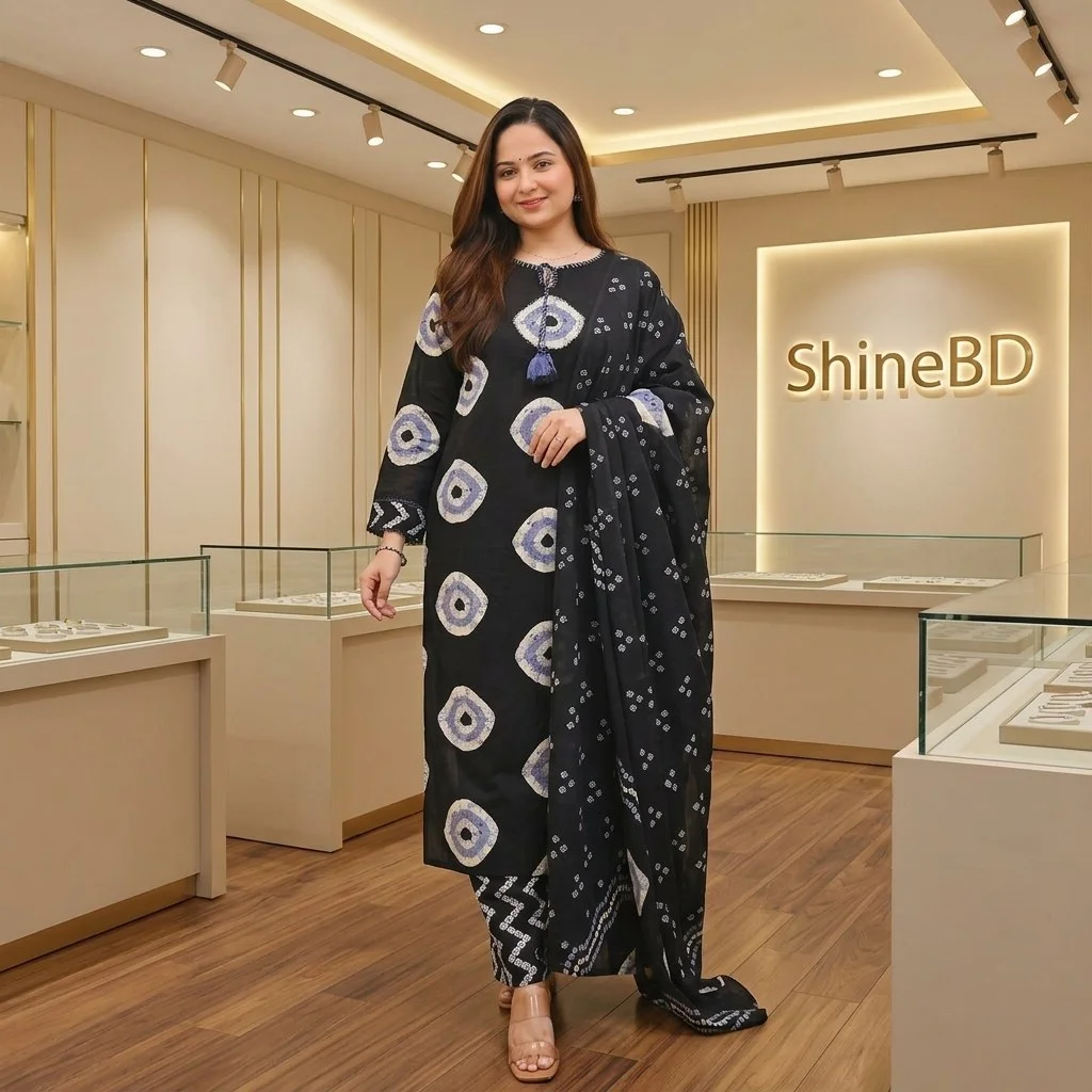 Cunri Print Three Piece