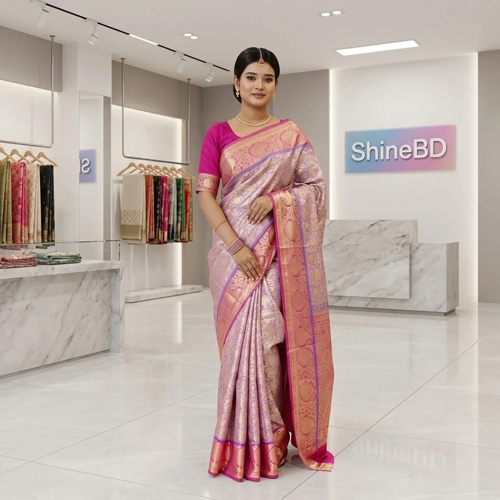 Kanjivaram katan Sharee