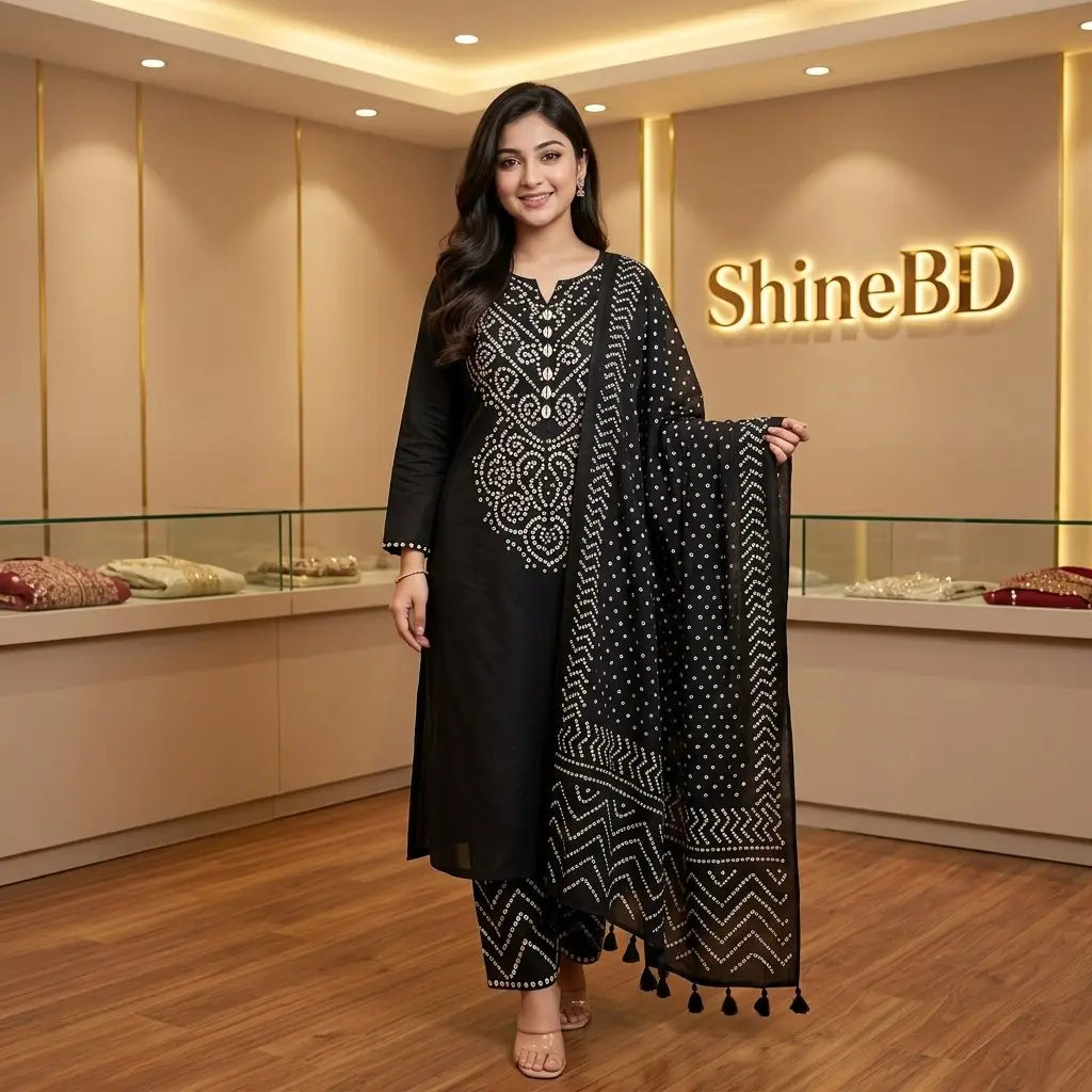Cunri Print Three Piece