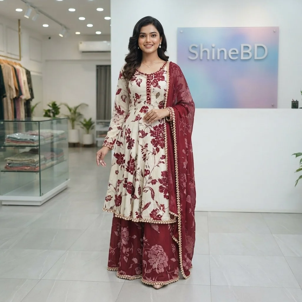 Golap Gown Three Piece