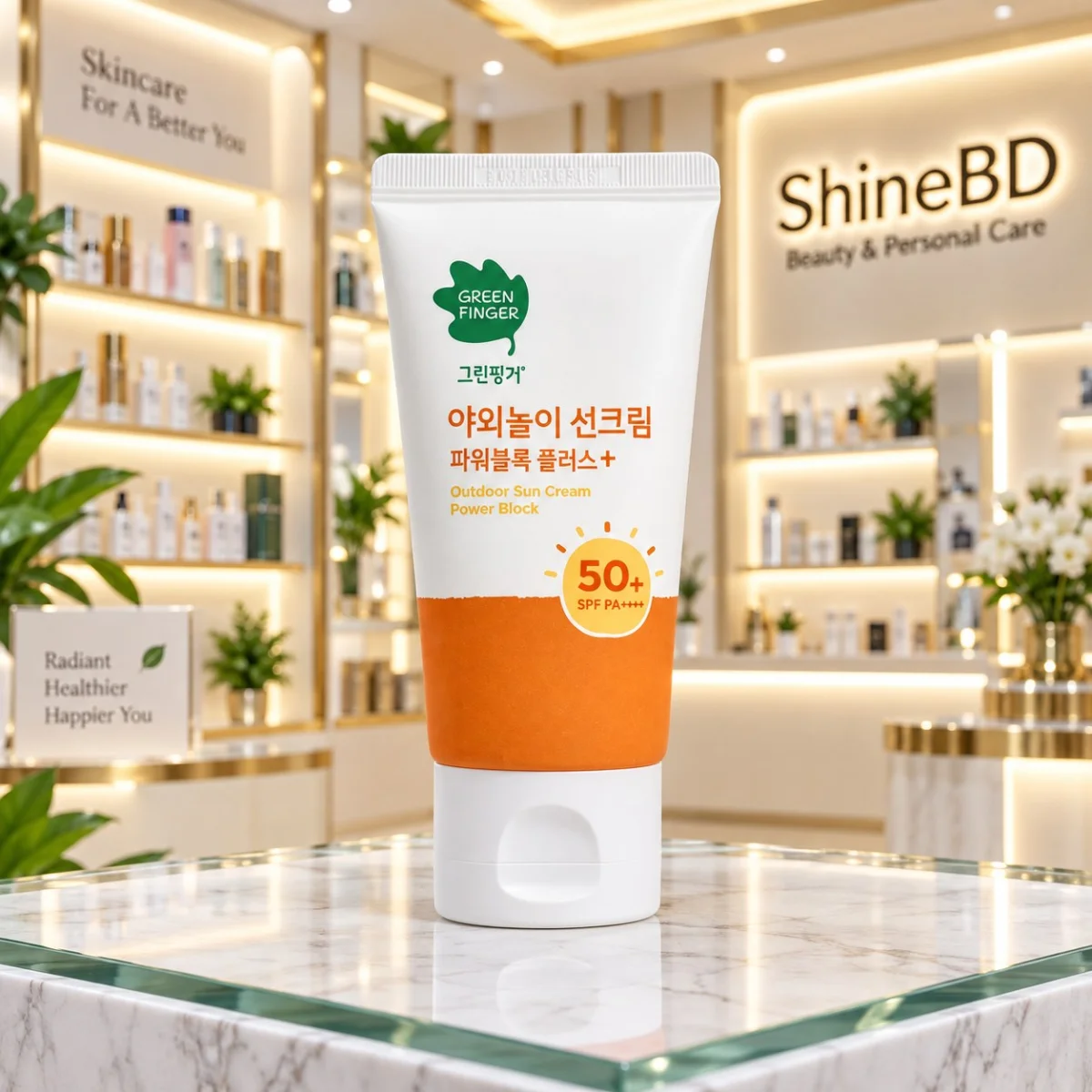 Green Finger Outdoor Sun Cream Power Block SPF 50+ PA+++