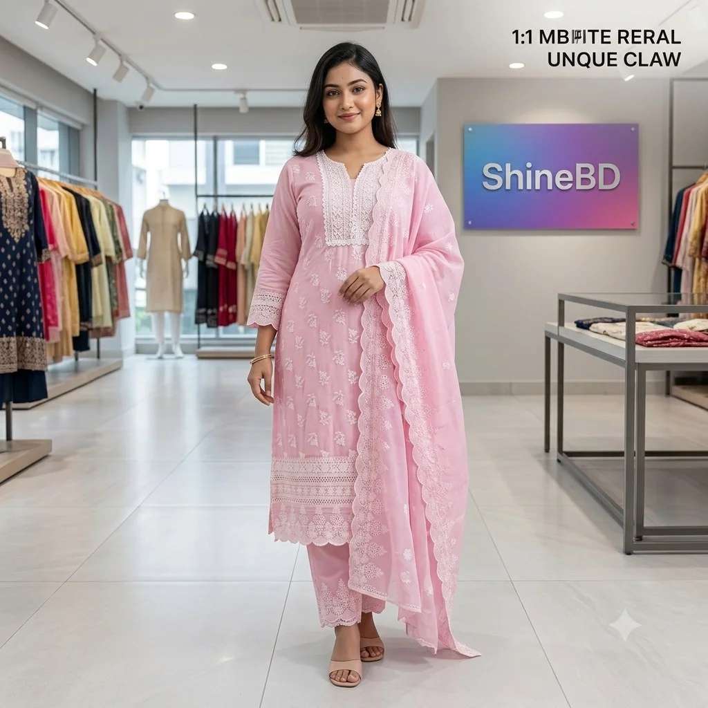 Eid Special Embroidery Three Piece