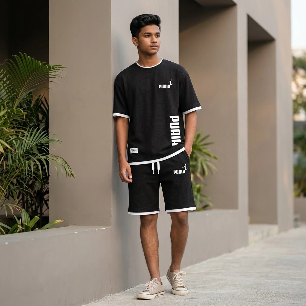 Mash T-Shirt and Short Pant Set