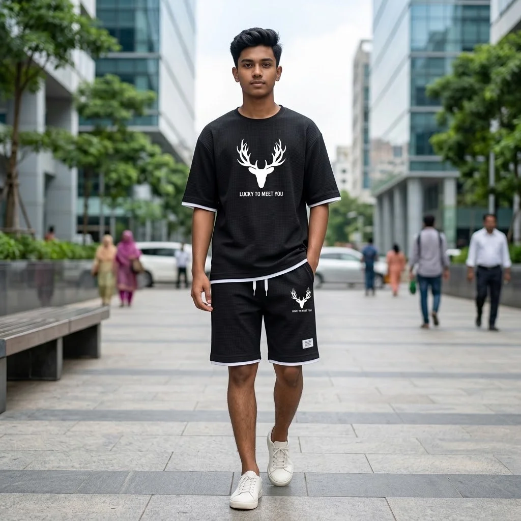 Mash T-Shirt and Short Pant Set