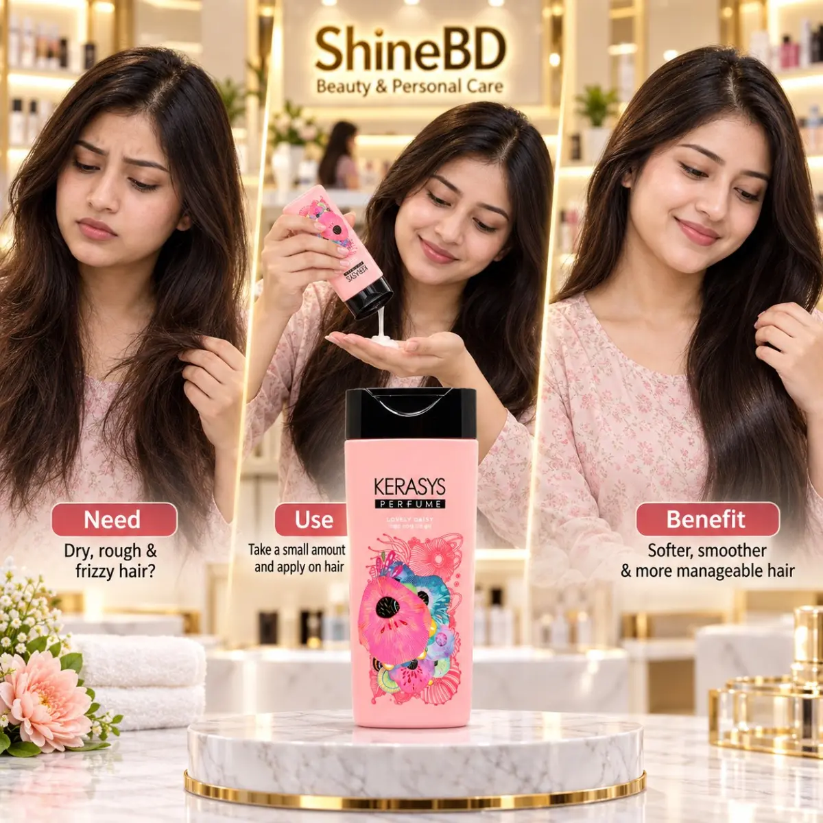 Kerasys perfume lovely shampoo