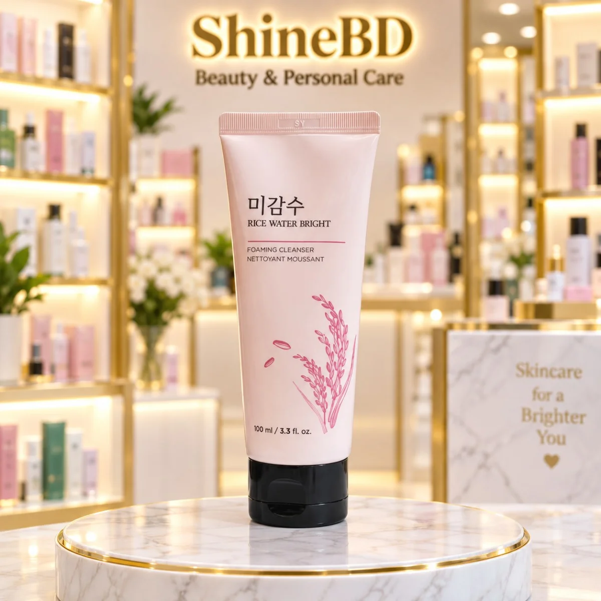 The Face Shop Rice Water Bright Foaming Cleanser