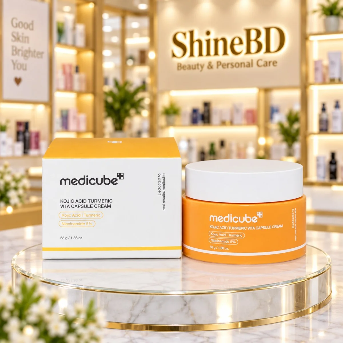 Medicube Kojic Acid Turmeric Vita Capsule Cream