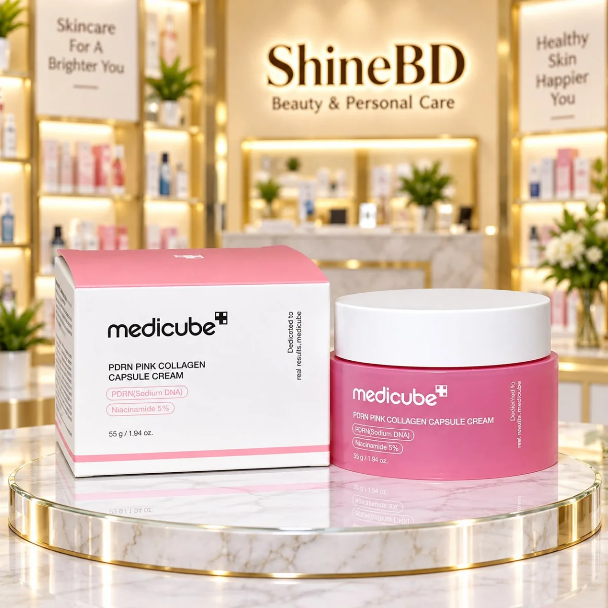 Medicube Pdrn Pink Collagen Capsule Cream