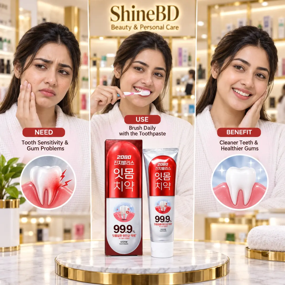 2080 Gingivalis Original Toothpaste